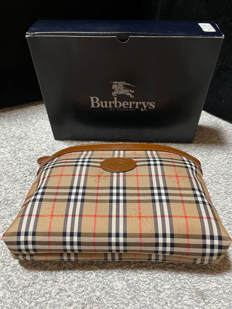 BURBERRY バーバリー セカンドバッグ クラッチバッグ ノバチェック