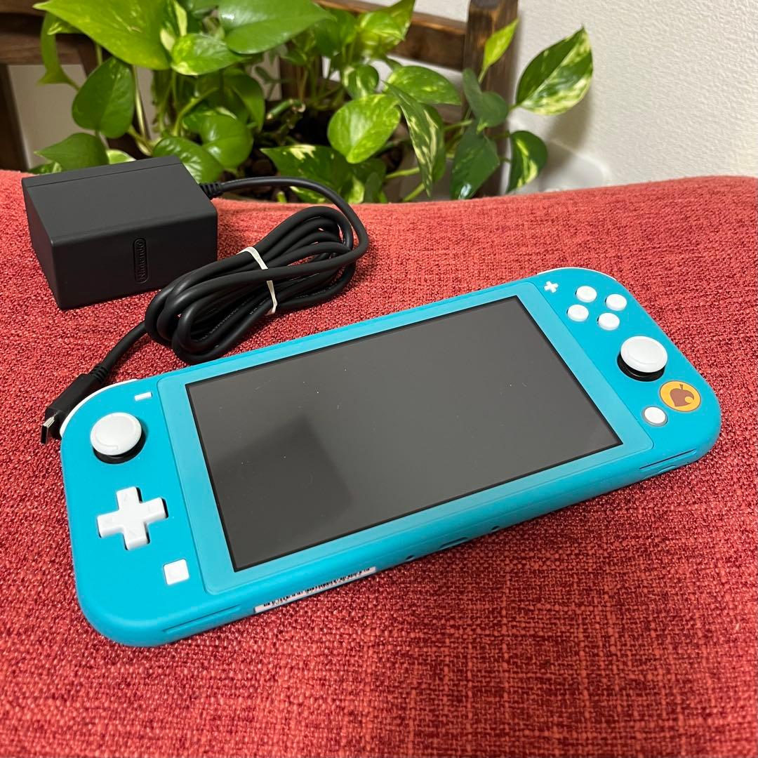 Nintendo Switch Lite あつまれどうぶつの森 アロハ柄 本体