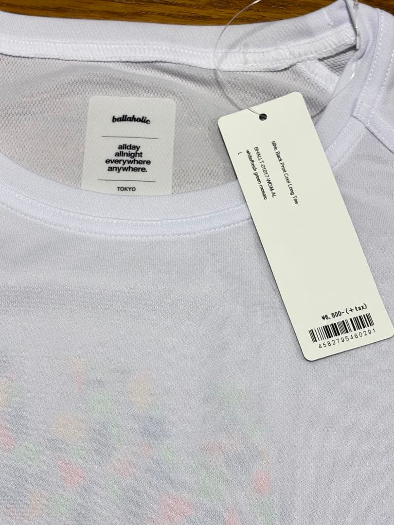 新品未使用品！ballaholic long tee Lサイズ ボーラーホリック