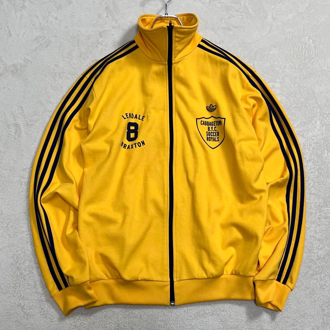 『アディダス』00s トラックジャケット トレフォイル ジャージ スタンドカラー