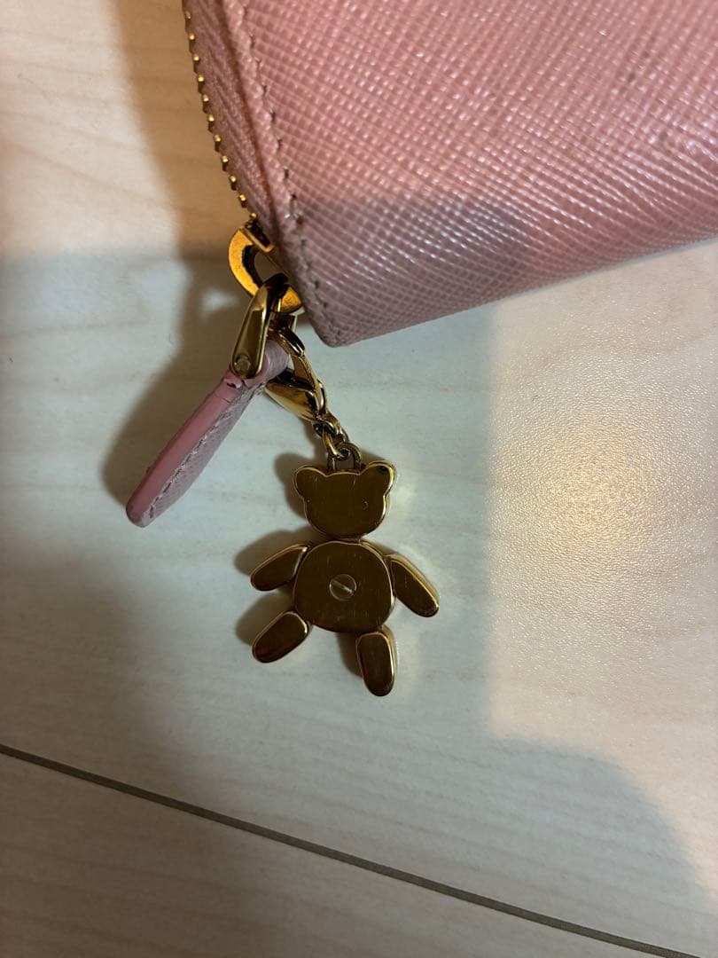 ニ*コ様 PRADA サフィアーノレザー ケース オーキデア　ピンク