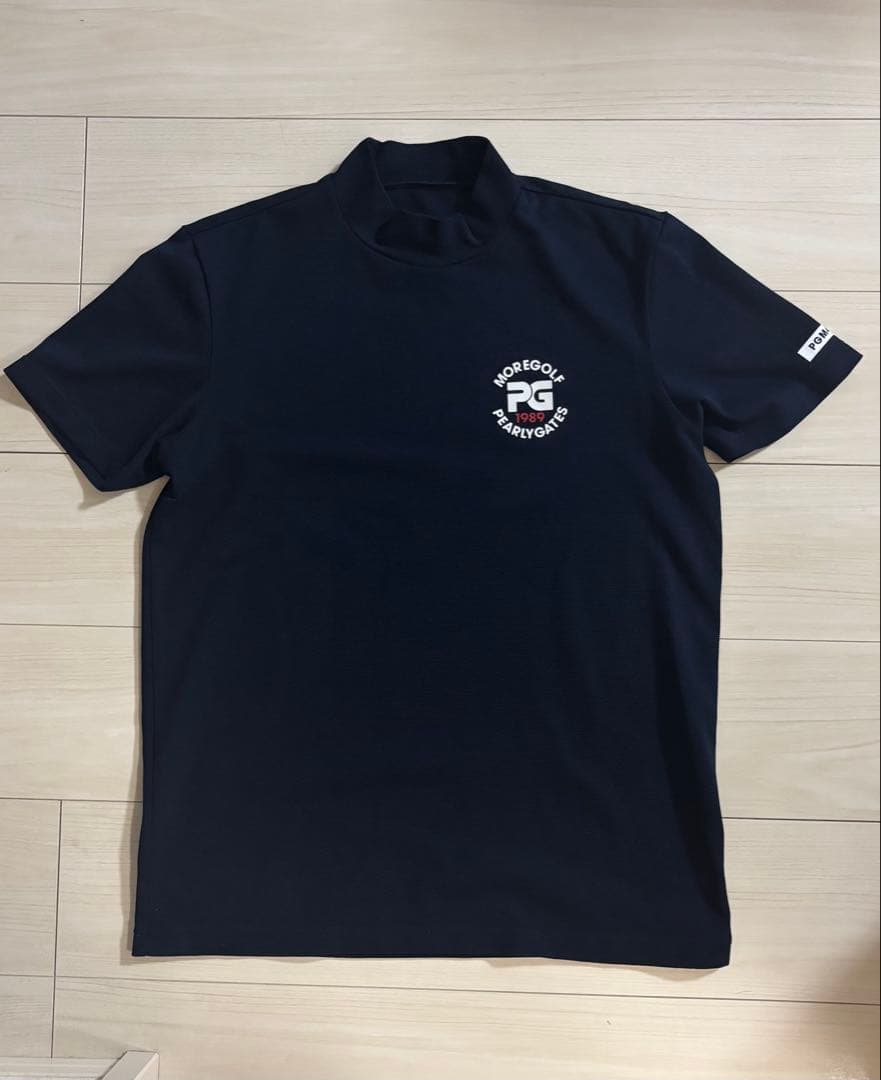 PEARLYGATES モックネックシャツ