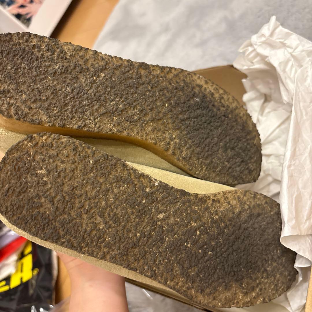 CLARKS Wallabee ベージュ 26cm