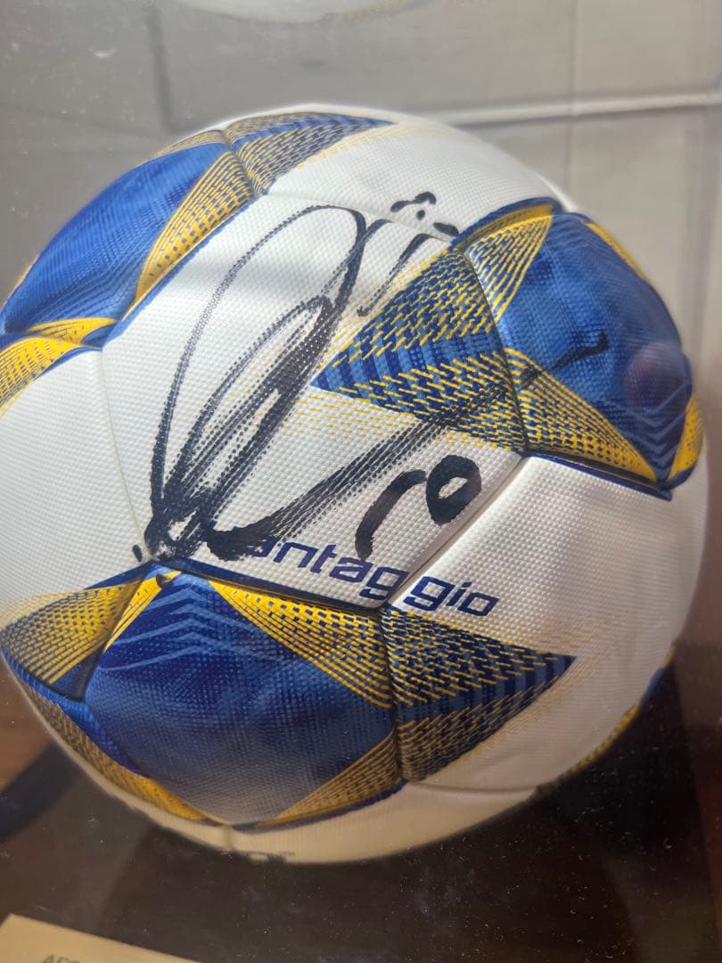 AFC公式球　レア品！大迫選手サイン入り！