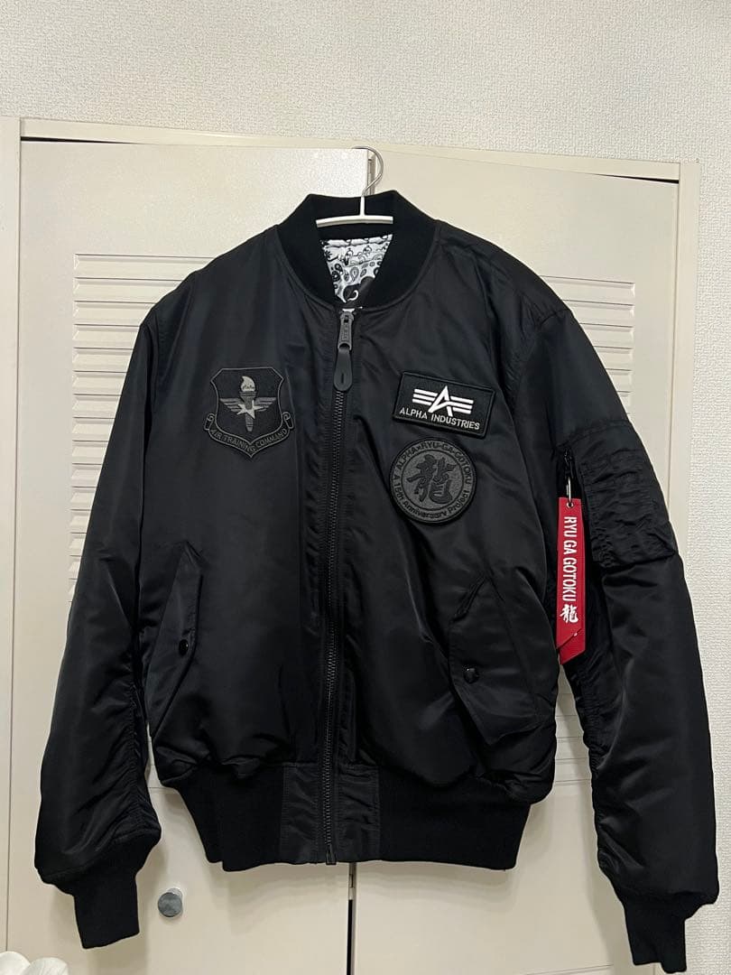 ALPHA INDUSTRIES MA-1龍が如く15周年記念モデル