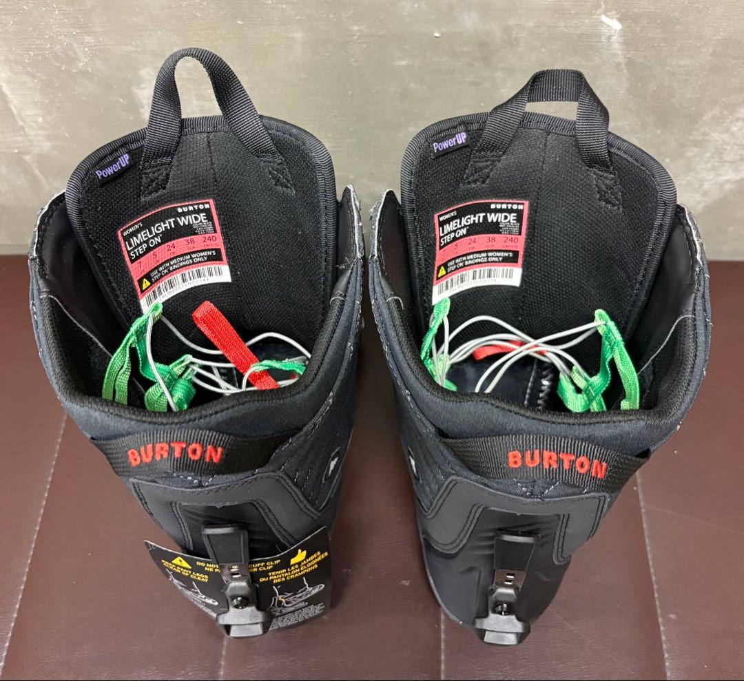 BURTON limelight wide step onブーツ w24cm