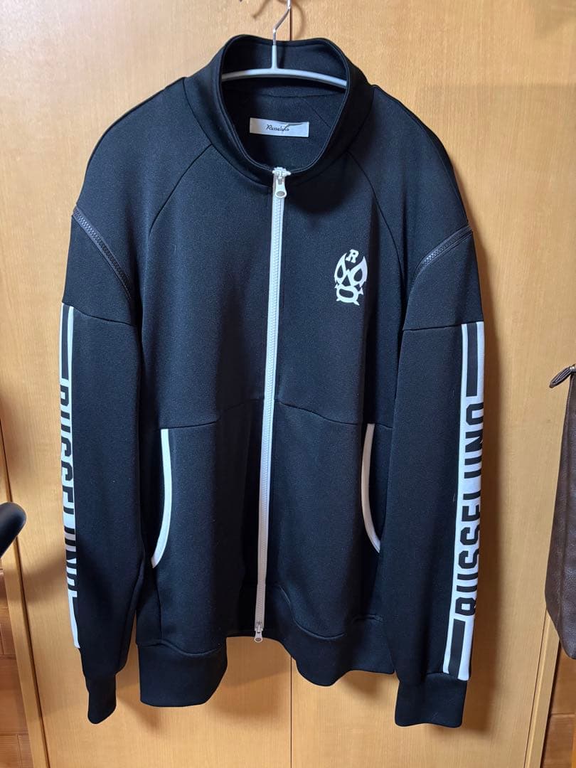 Russell ブラック フルジップジャケット