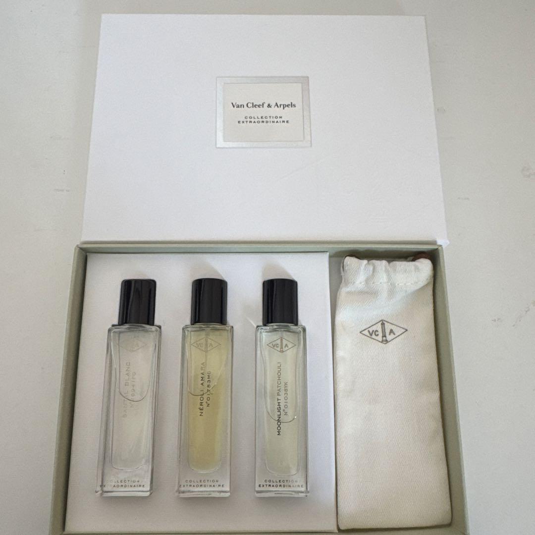 新品✨未使用　ヴァンクリーフアーペル　香水　トラベルセット　3本