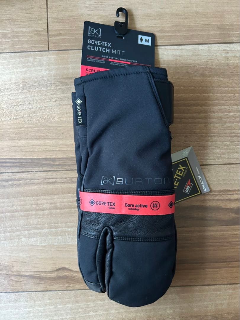 専用BURTON[ak] ゴアクラッチミトン BLK サイズM