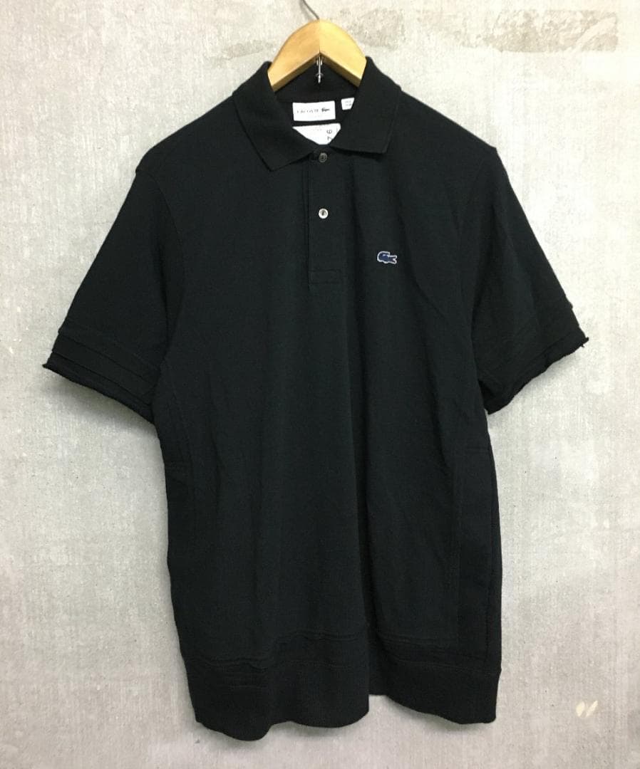 サカイ lacoste ラコステ 希少 ドッキング 鹿の子 ポロシャツ サイズ4