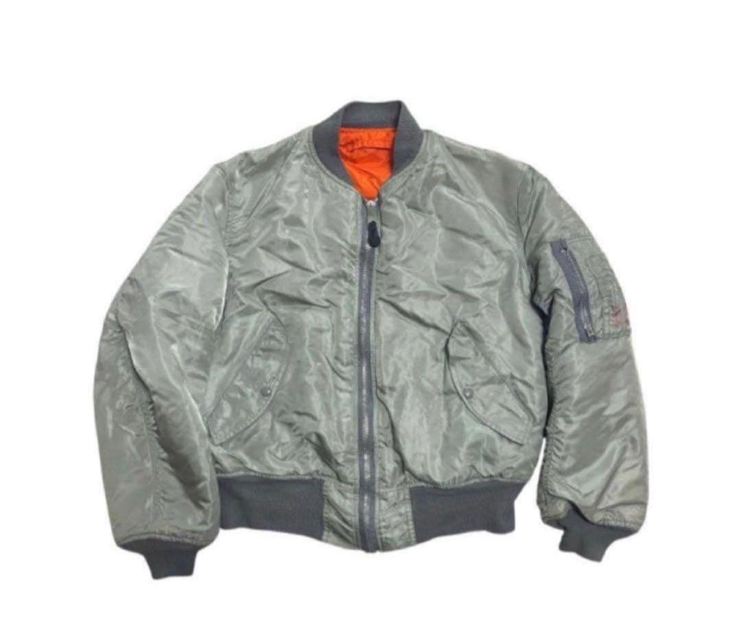 90s USA製 ALPHA Ma-1 bomber jacket