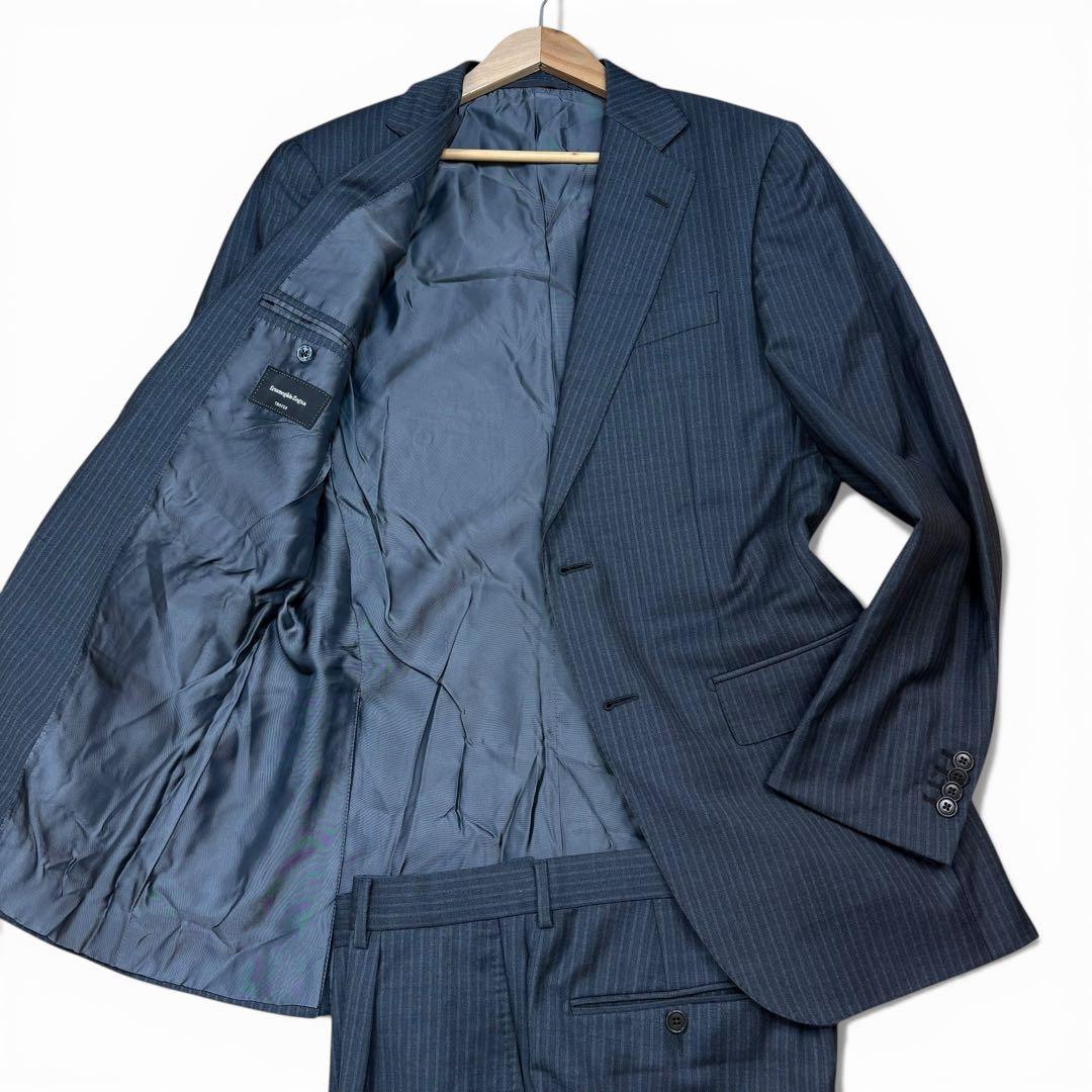 美品 エルメネジルドゼニア セットアップ スーツ TROFEO サイズ46