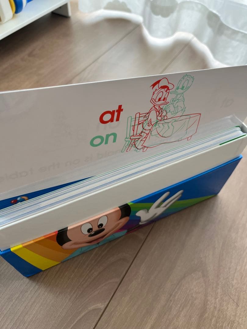 Disney's World of English 絵本セットと知育玩具