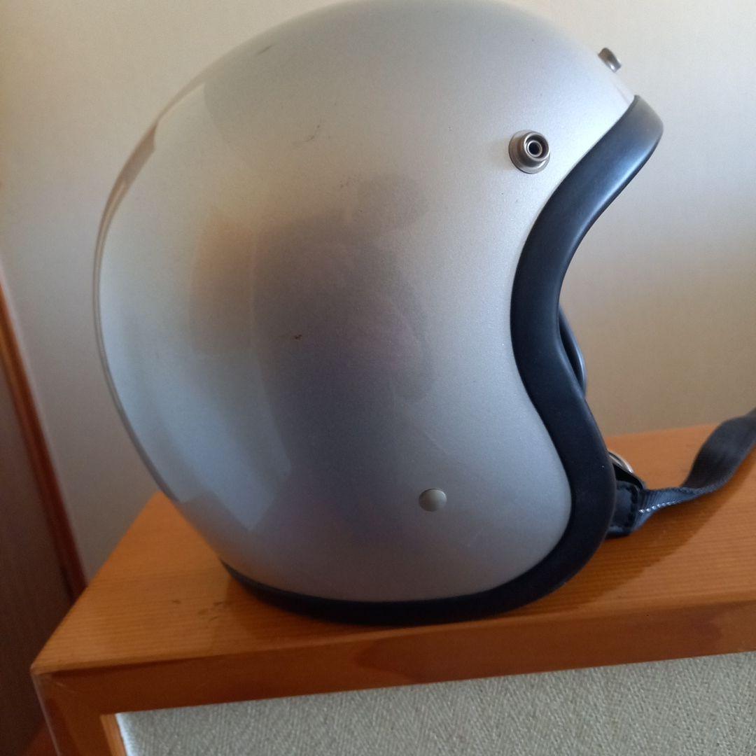 OCEAN BEETLE LACヘルメット　シルバー　XL