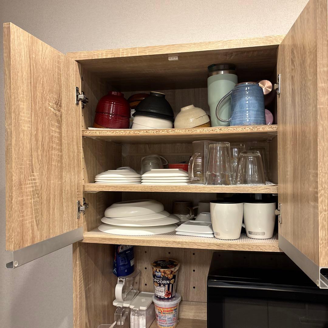 あ*ー様 LOWYA ロウヤ　食器棚　レンジボード