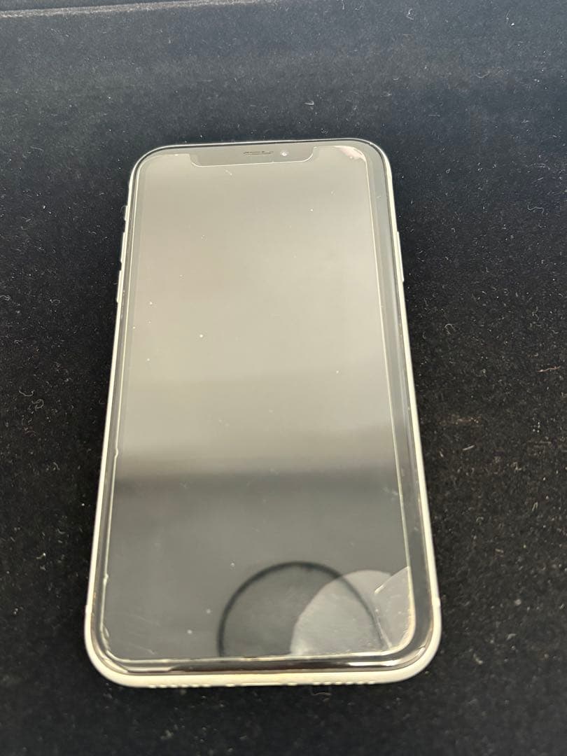 iPhoneXR 128GB ホワイト　バッテリー残量92%