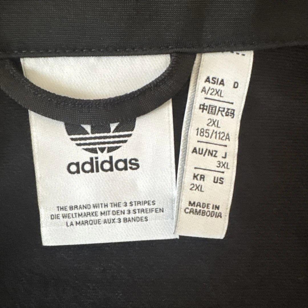 adidas ブラック ジャージ 上下　　　　　　 ファイヤーバード