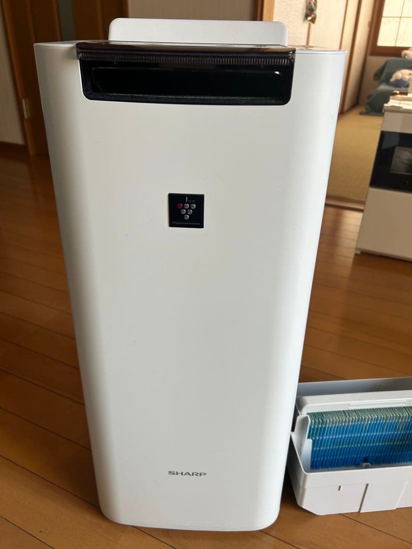 ホワイト加湿器 空気清浄機能付き KI-NS40