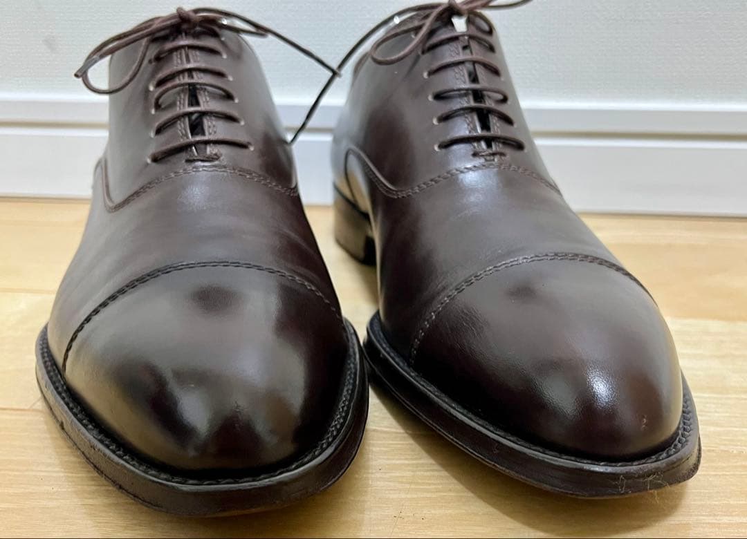 Ermenegildo Zegna 7EE A0105X 25cm 革靴 ゼニア