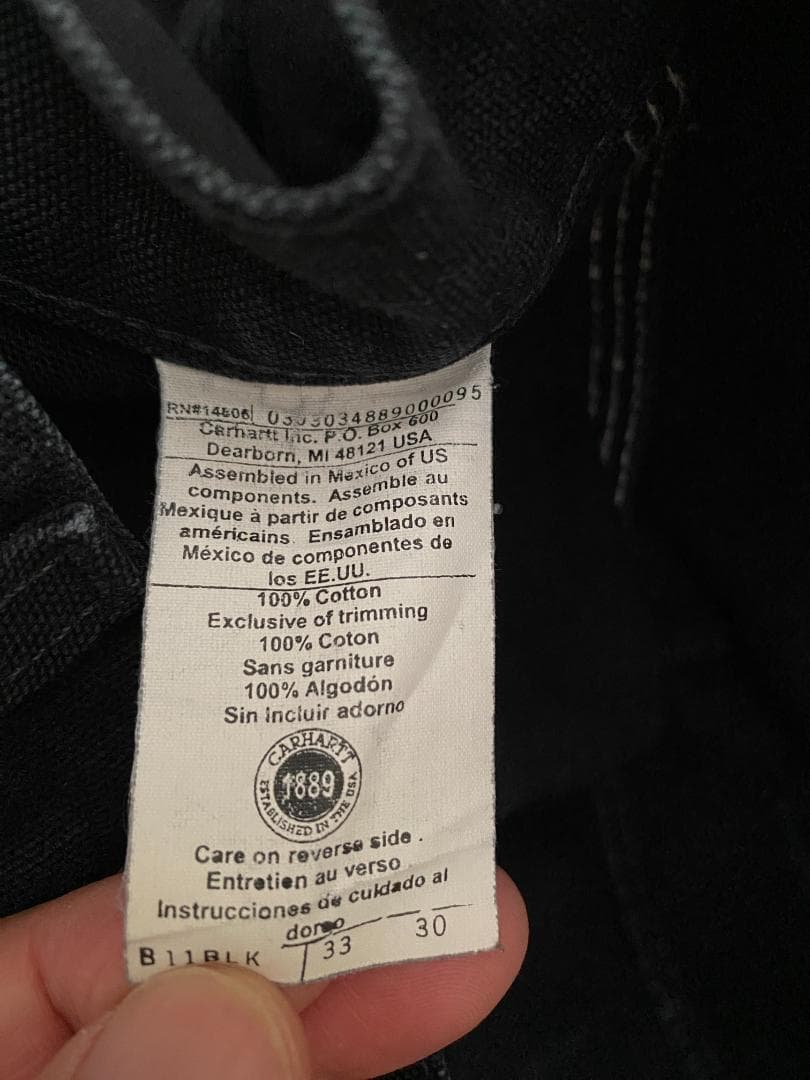 Carhartt カーハート シングルニー W33 L30
