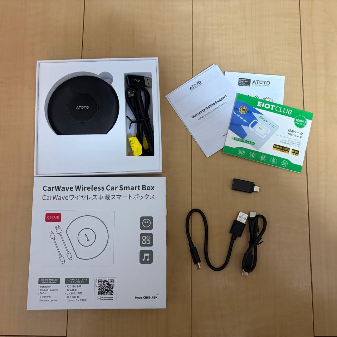 ATOTO CB6 AI BOX 新品同様 付属品完備