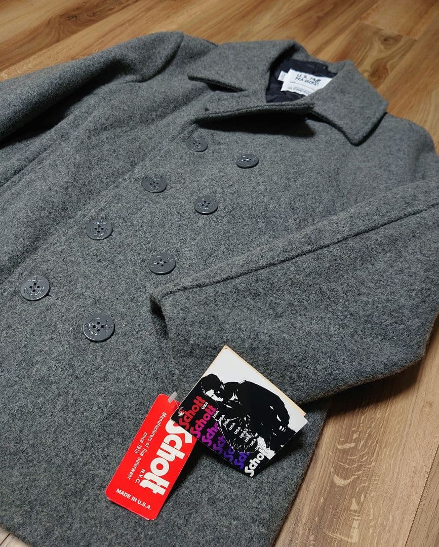 Schott U.S.740N ショットピーコートPEA JACKET 42