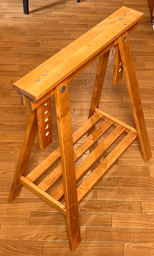 IKEA ミットバック　2脚セット　オイル塗装　テーブル脚