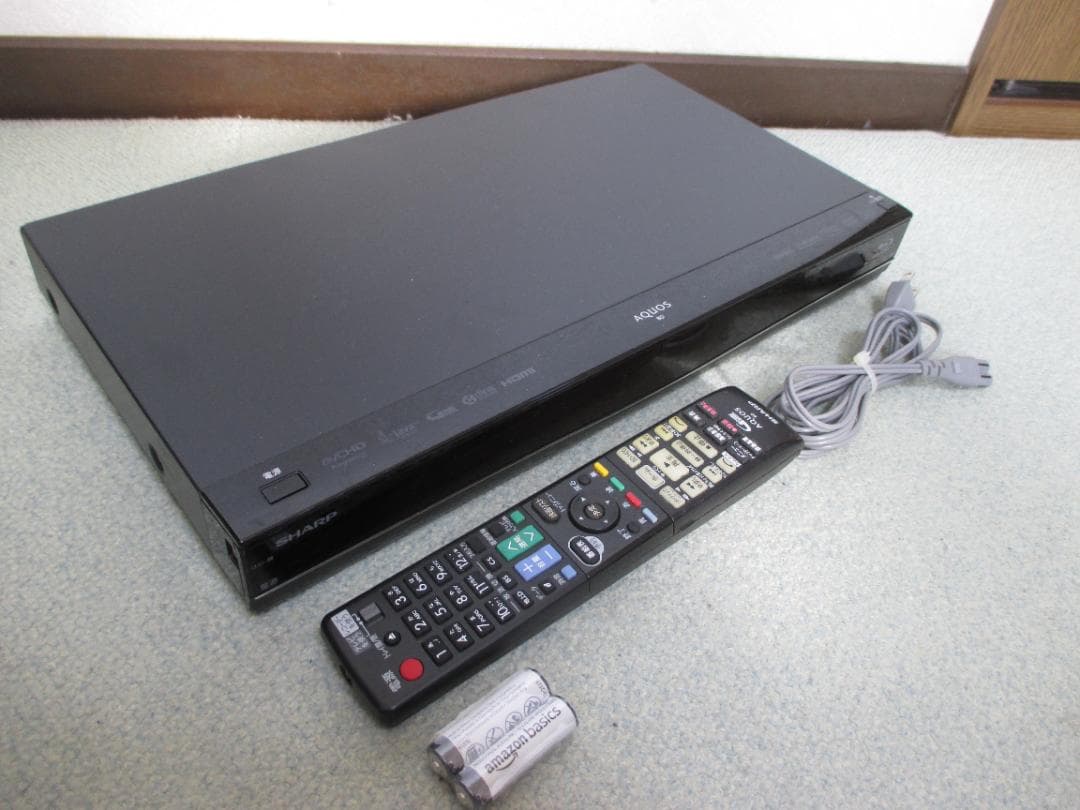☆SHARP ブルーレイレコーダー BD-S550