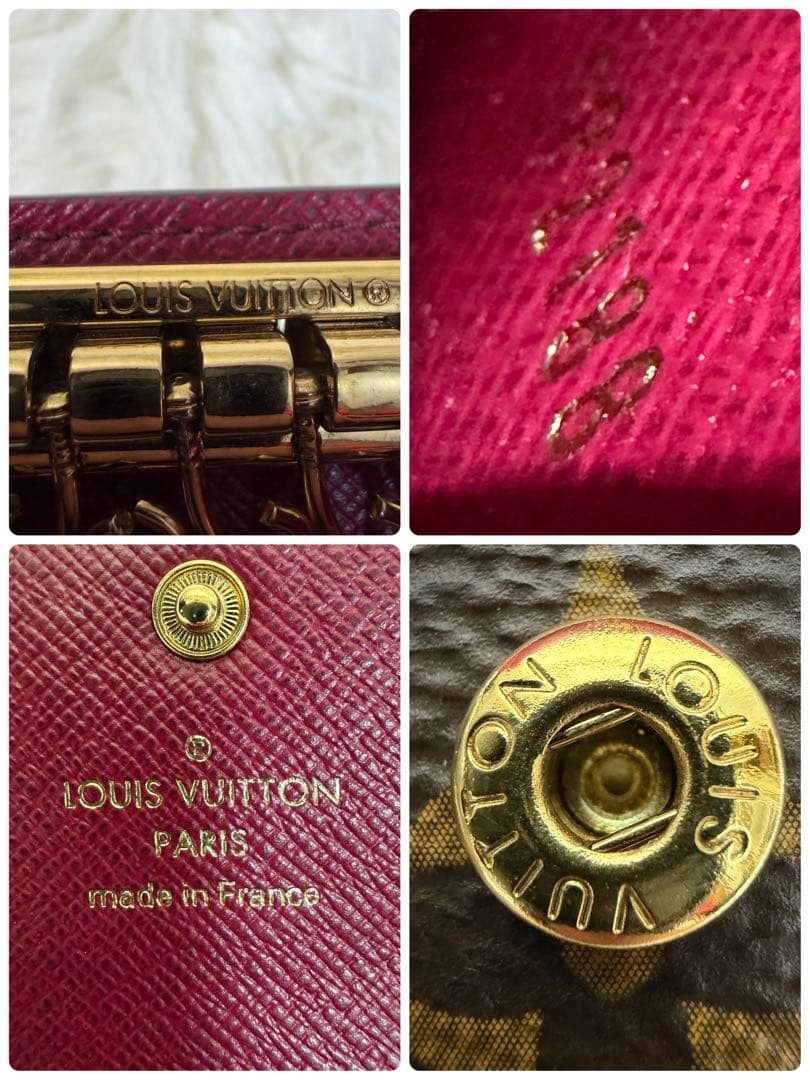 【専用】ルイヴィトン ミュルティクレ6 モノグラム フューシャ キーケース