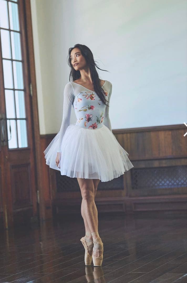 mick☺︎ 　stina レオタード ブルー　Sサイズ