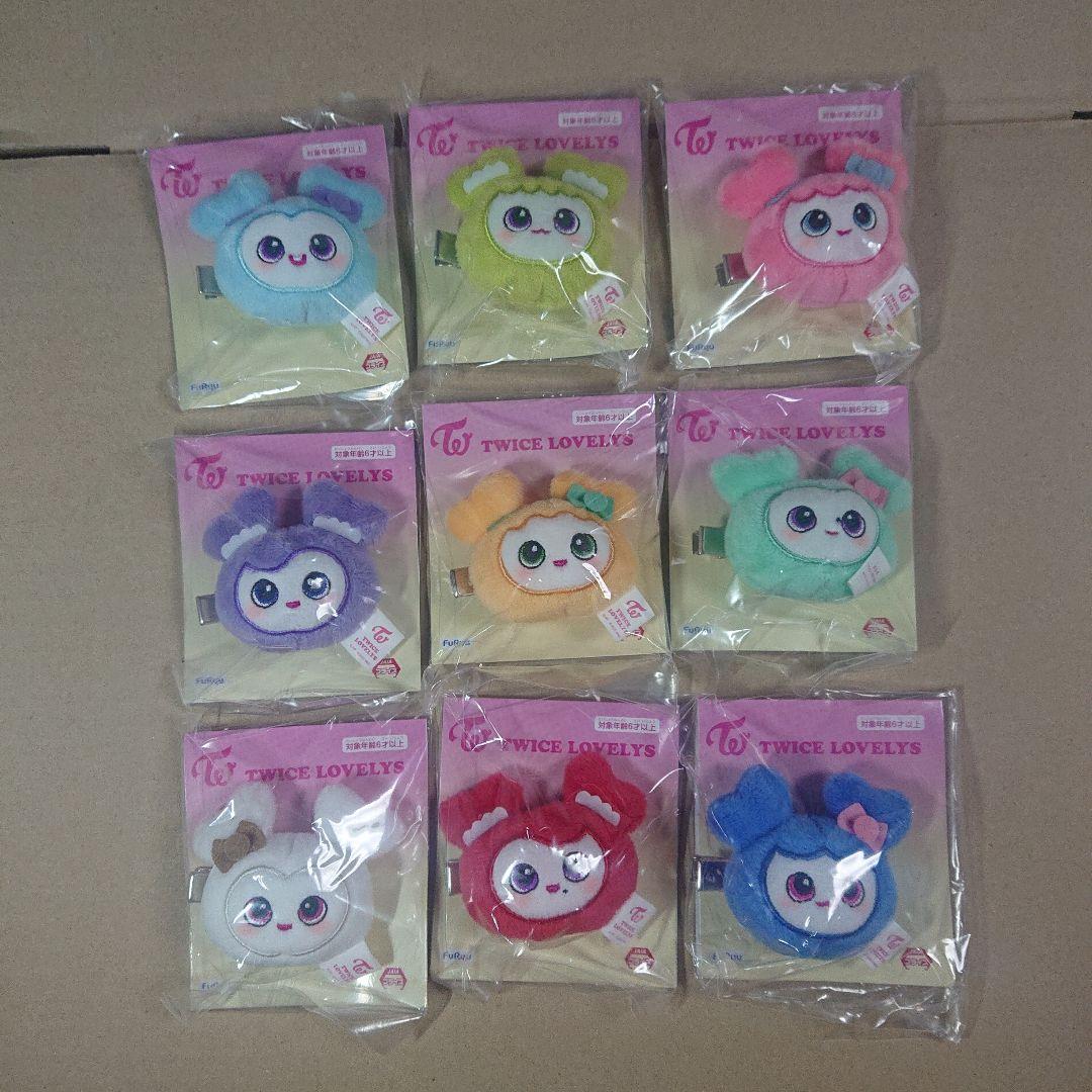 トゥワイス　ぬいぐるみ　ヘアピン