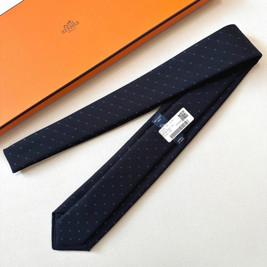 エルメス ネクタイ《ミクロH》 新品 未使用