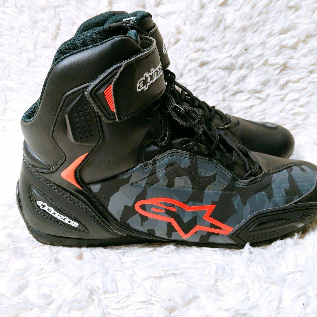 美品 アルパインスターズ ライディングシューズ バイクシューズ 29.0cm相当