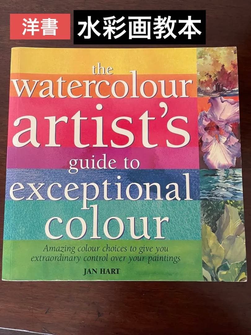 洋書:水彩画本★ the watercolour artist's gui