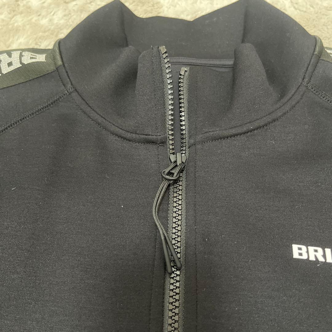 【美品】ブリーフィング ラインブルゾン メンズ　ブラック　L