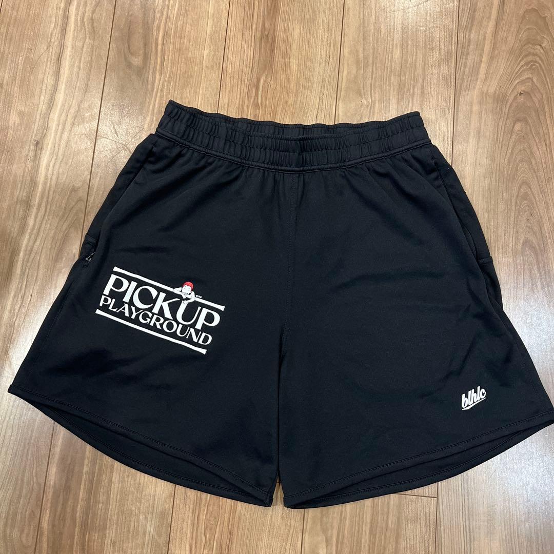 ウェア ballaholic PICKUP PLAYGROUND zip shorts