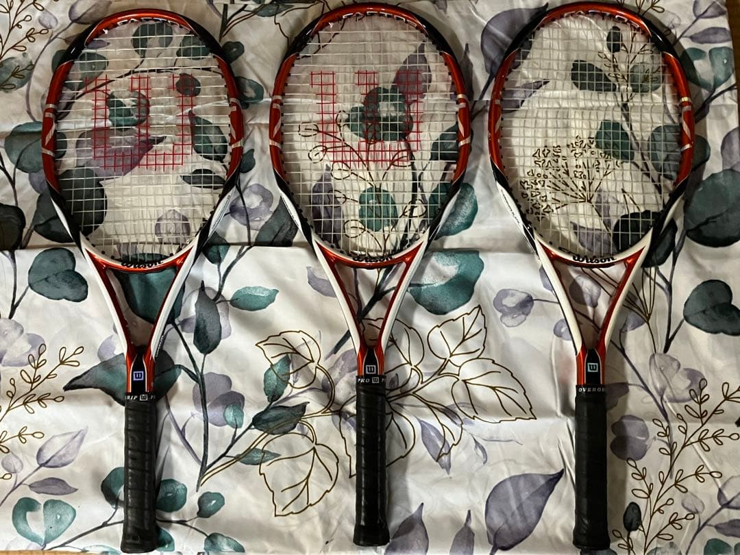 3本セット Wilson K Factor Tour 95 G2