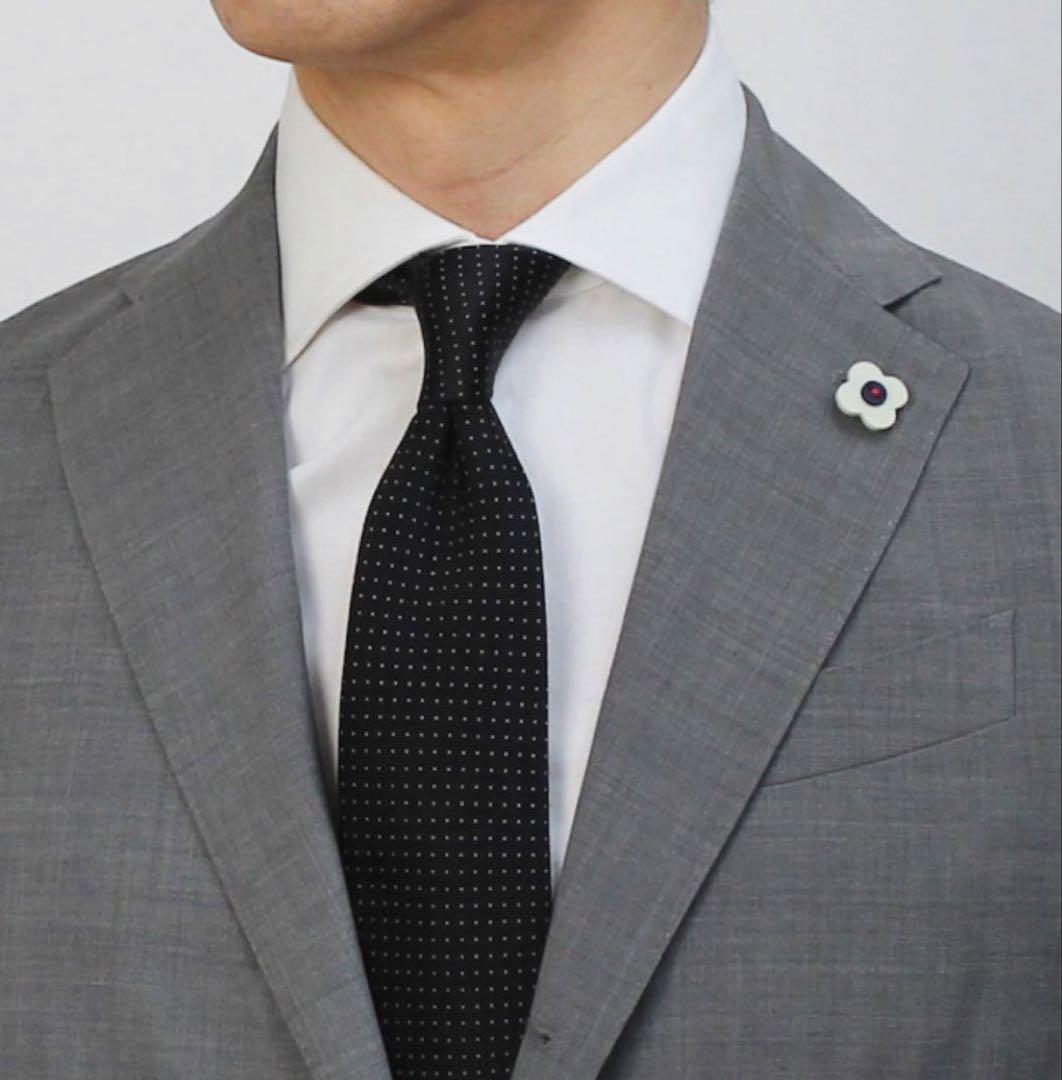 LARDINI トラベルパッカブル　グレー スーツ　セットアップ　収納ケース付き