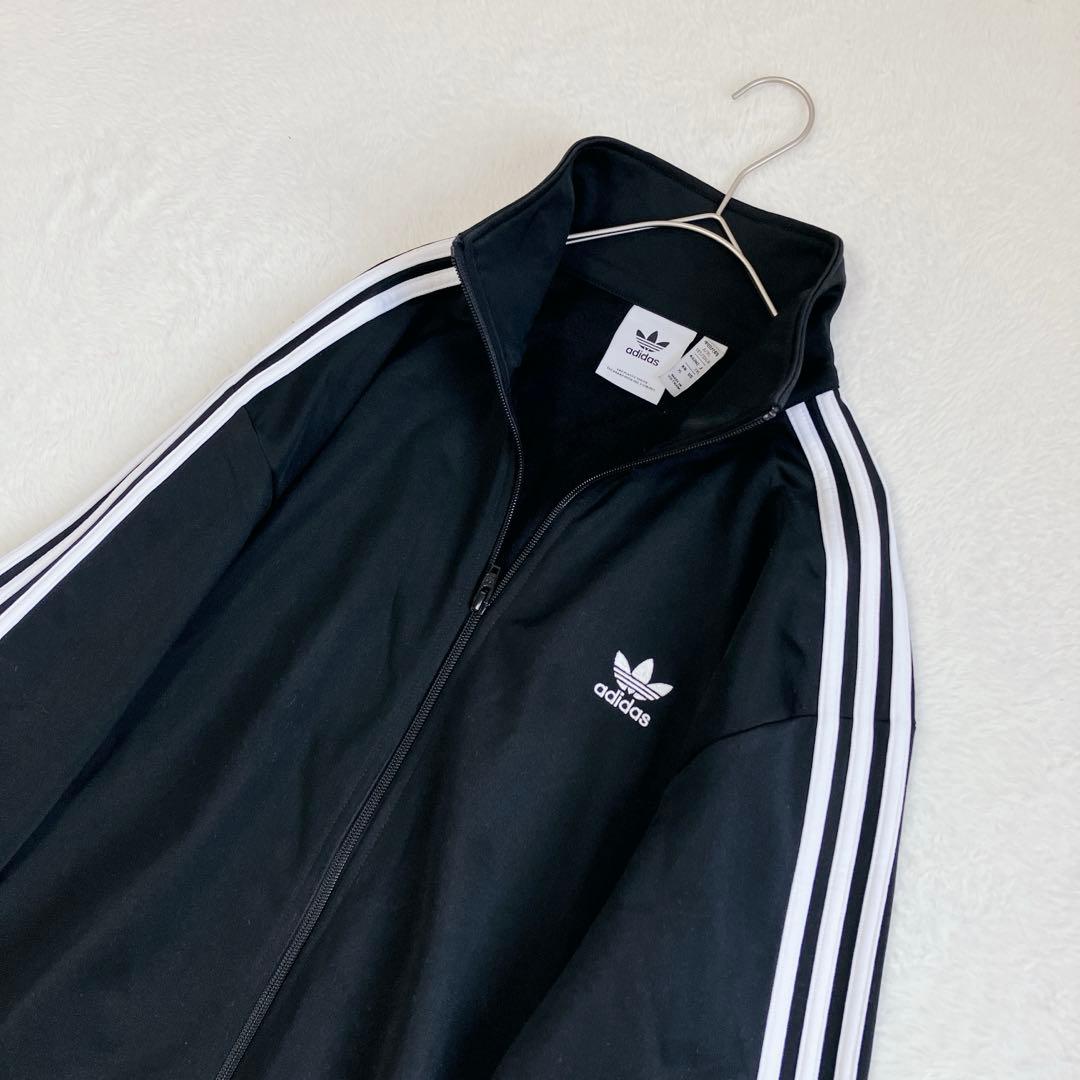 アディダス　XXL　刺繍　トレフォイルロゴ　トラックジャケット ファイヤーバード