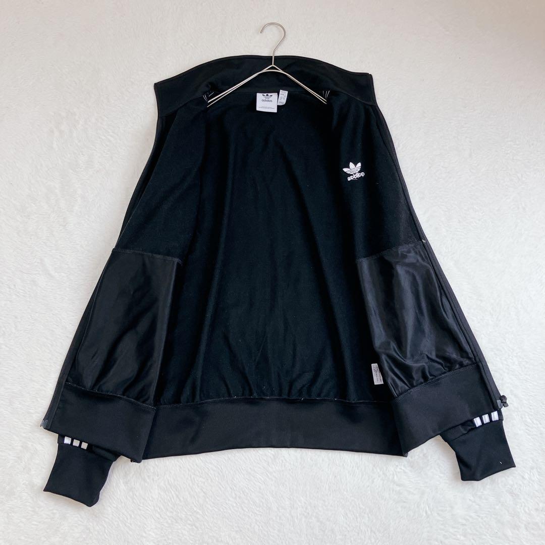 アディダス　XXL　刺繍　トレフォイルロゴ　トラックジャケット ファイヤーバード
