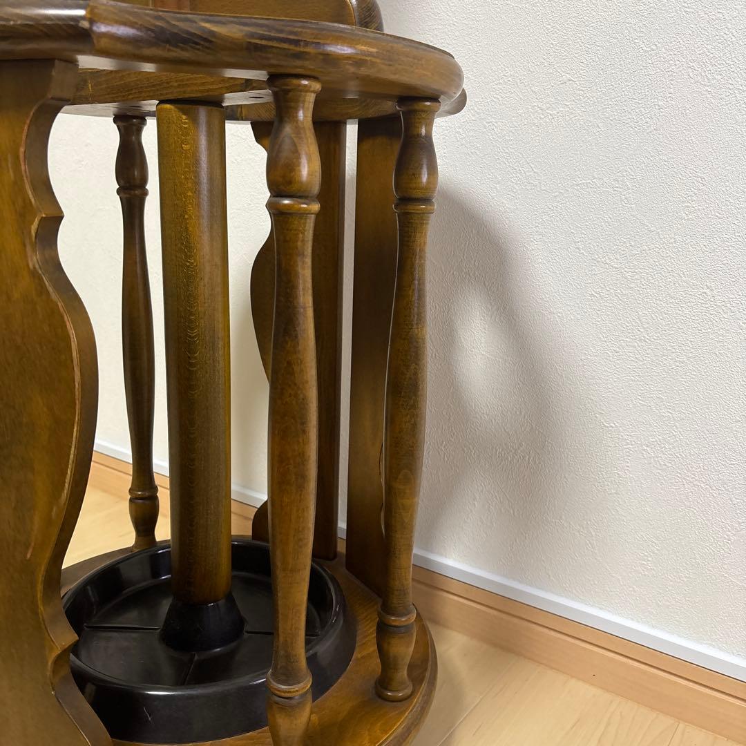 アンティーク　ニチハン レトロ ポール コートハンガー　傘立て　ラック　服