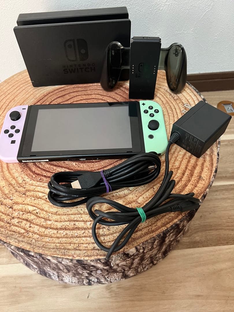 Nintendo Switch ニンテンドースイッチ本体PPL/GRN 箱無し