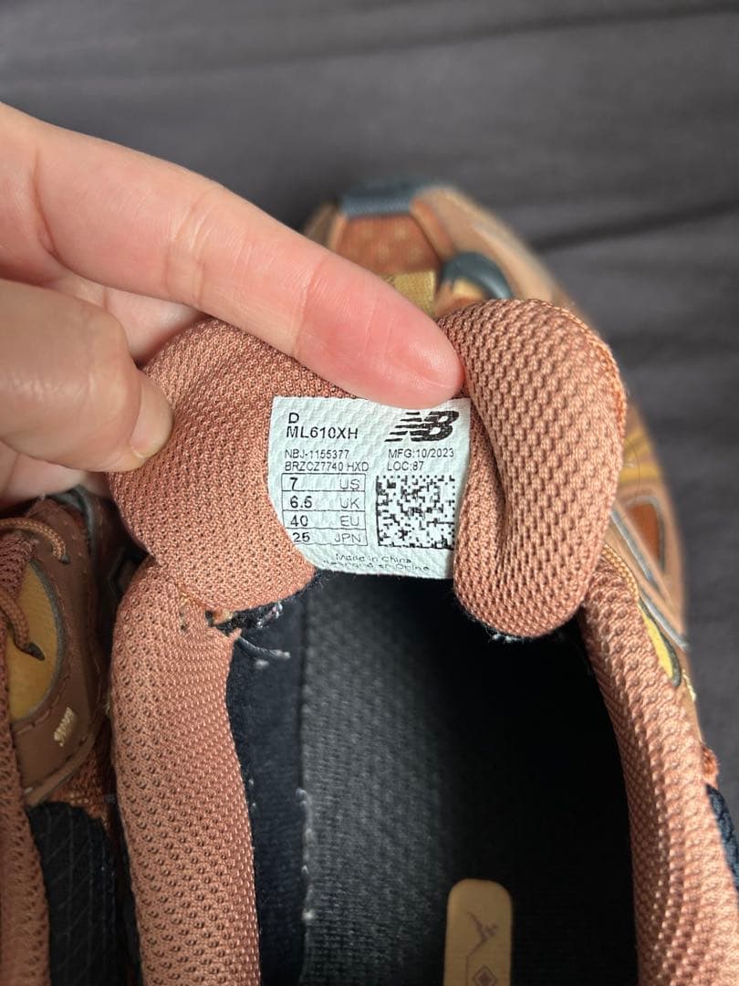 靴 New Balance ML610XH 25.0cm