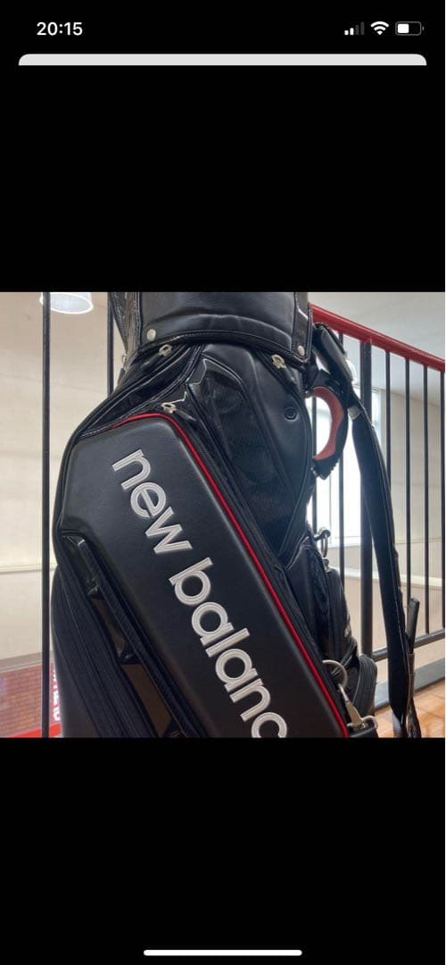 【あずき】New Balance Golf キャディバッグ　ゴルフバッグ