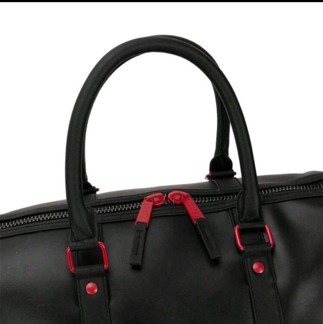 JORDAN ダッフルバッグ ブラック/レッド