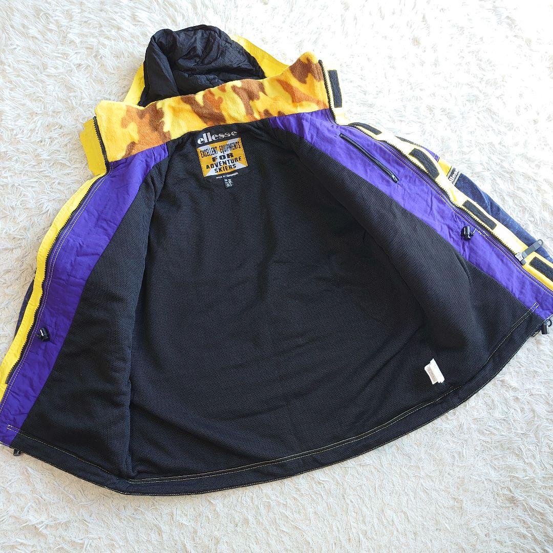 【美品】エレッセ スキー スノボウェア セットアップ ケブラー M