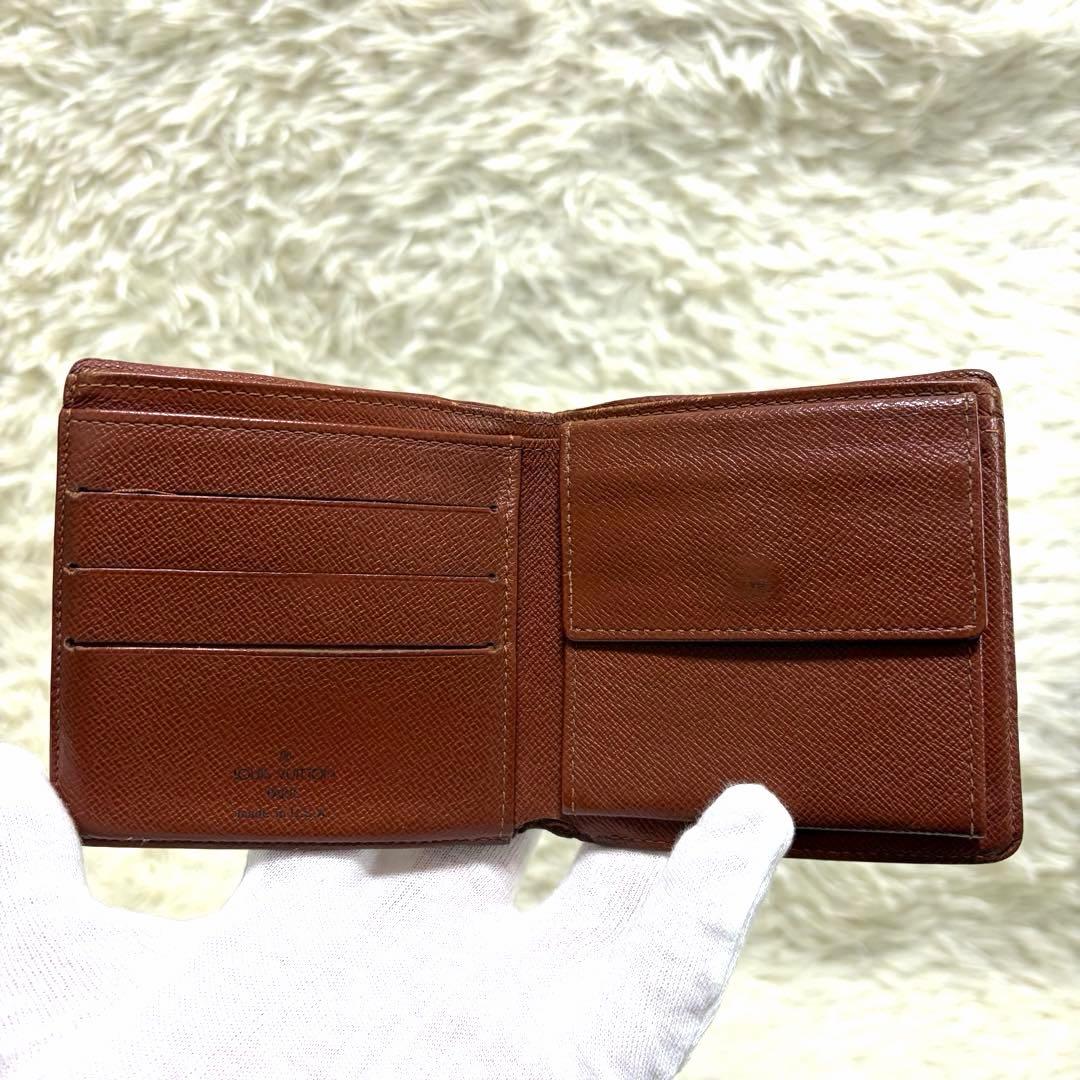 ルイヴィトン モノグラム 折り財布 ポルトフォイユマルコ M61675