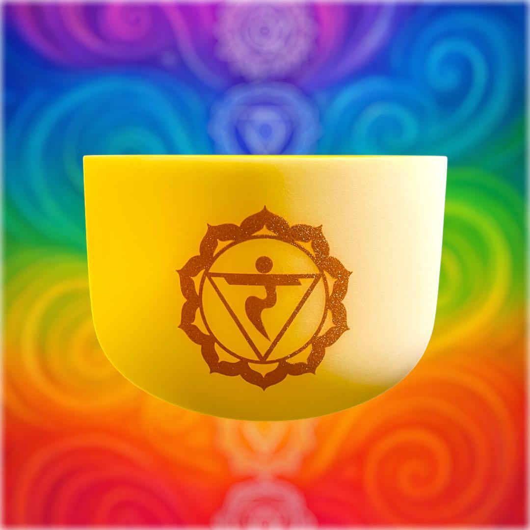 クリスタルシンギングボウル 25㎝ 10インチ シンギングボウル チャクラ