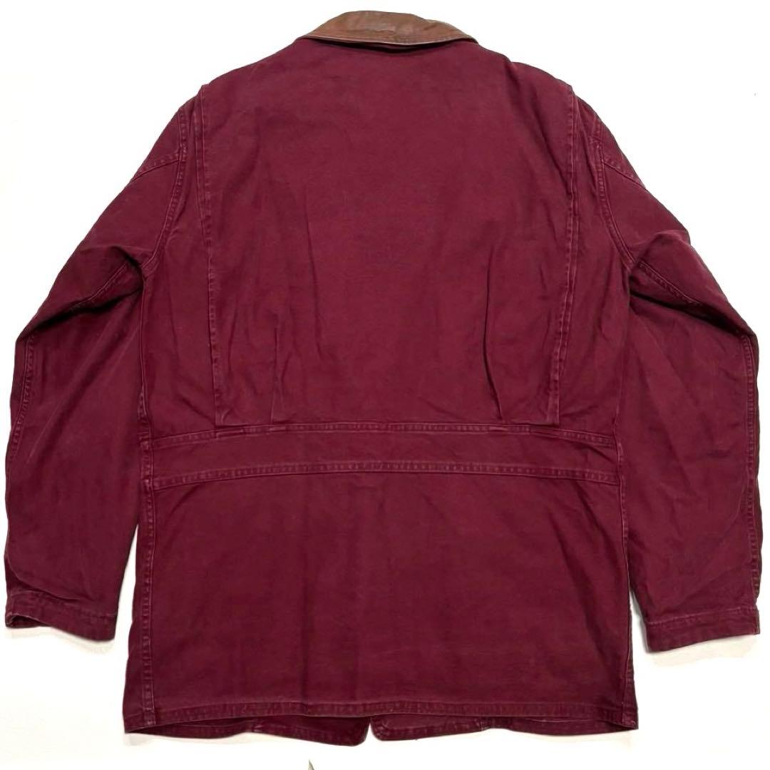 S 雰囲気◎ 90s USA製 ウールリッチ ダック ハンティング ジャケット