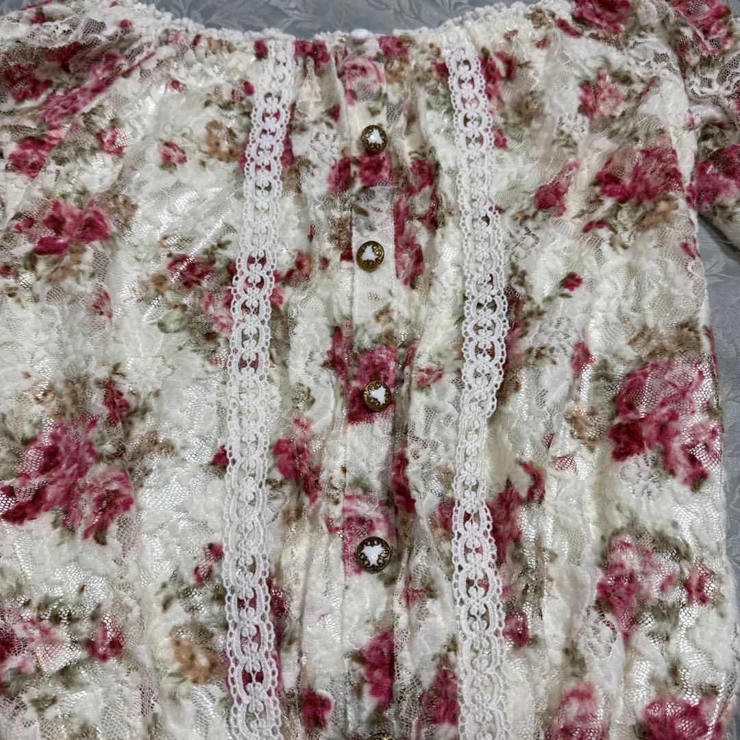 【Rakutao公式アカウント01 】LIZ LISA 花柄 ロンパース